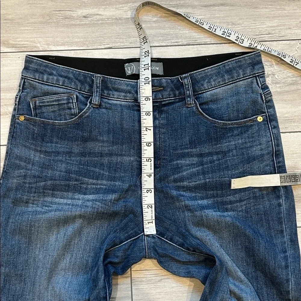 Wit & Wisdom skinny ankle jeans size 10